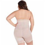 Fajas MariaE FU107 | Strapless Shapewear for Women for Daily Use | Tummy & Back Control | Triconet
