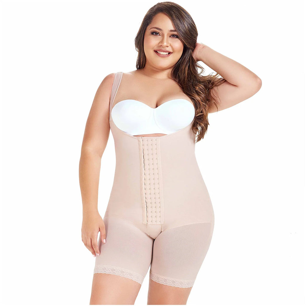 Fajas MariaE 9412 | Colombian Post Surgery Shapewear for Women | After Pregnancy Butt Lifting Compression Garment | Powernet