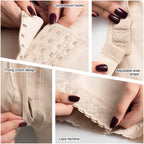 Fajas MariaE 9412 | Colombian Post Surgery Shapewear for Women | After Pregnancy Butt Lifting Compression Garment | Powernet