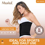 MARIAE CDEP002 Faja Waist Cincher Trainer for Women Cinturillas Fajas Moldeadoras de Cintura y Abdomen Para Deportes y Uso Diario