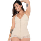 MARIAE FPF2610 Faja Colombiana Pospartum & Daily Use Hiphugger Shapewear Bodysuit with Built-Bra | FU122