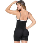 MARIAE FPL9530 Faja Colombiana Postpartum & Daily Use Shapewear Bodysuit Short Length with Side Zipper & Open Bust | 9143
