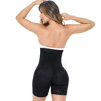 MARIAE FPL9530 Faja Colombiana Postpartum & Daily Use Shapewear Bodysuit Short Length with Side Zipper & Open Bust | 9143