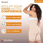 MARIAE TPD0530 Fajas Colombianas High Waisted Shaper Shorts for Women Butt Lift High Compression Front Hooks | FC304